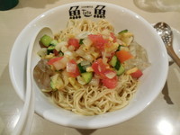 「MIXベジ冷やしそば」@立川中華そば 魚魚-toto-の写真