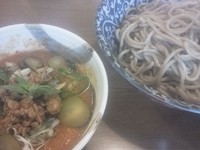 「イタリアーノつけ麺　大盛」@らーめん マル汁屋の写真