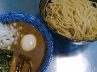 「つけめん　味玉　玉ねぎ　￥950」@三代目 狼煙の写真
