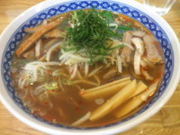 「夏の季節限定　和風エスニック辛麺」@富滋味の写真