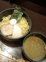 「【限定】特濃にぼしつけそば赤貝Ver.」@おおぜき中華そば店の写真