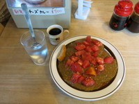 「トマトカレー：600円」@ライスカレー ぺろりの写真