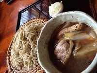 「鴨つけそば 1680」@手打そば 那由他の写真