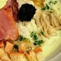 「枝豆のビシ磯ワーズラーメン（限定）」@はりけんラーメンの写真