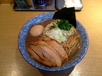 「特製濃厚煮干そば(大盛)」@煮干中華ソバ 宮庵の写真