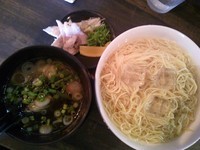 「【夏限定第２弾】ほむら流そーめん ６００円＋替え玉１００」@ラーメンほむらの写真