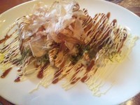 「タコ餃子450円」@つるつるかめやの写真