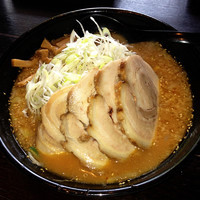 「味噌チャーシュー麺➕麺固め➕大盛」@麺や紅丸 本店の写真