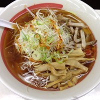 「ねぎらーめん（￥514）＋メンマ（￥105）」@幸楽苑 吾妻PA店の写真