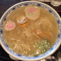 「元祖帆立ラーメン塩大盛り」@宗谷岬 間宮堂 関東総本店の写真