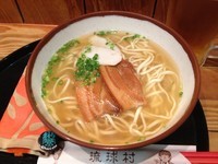 「三枚肉そば（￥700）」@琉球村 那覇空港店の写真