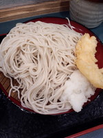 「二枚もりそば(いか天付)390円」@小諸そば EQUiA 北千住店の写真