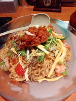 「冷た～いトマトらーめん870円」@越後秘蔵麺 無尽蔵 しながわ家の写真