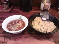 「ひらつけめん750円」@せたが屋 品川店の写真