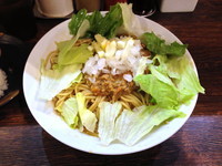 「まぜそばカレーDX（大盛り）」@麺バカ息子の写真