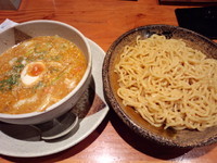 「坦々加麗つけめん890円」@越後秘蔵麺 無尽蔵 しながわ家の写真