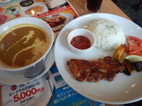 「シンガポールカレー733円」@ガスト 足立西伊興店の写真