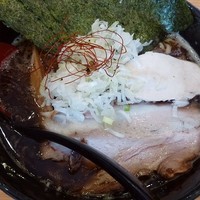 「焦がしそば」@下町中華そば すずめ食堂の写真