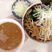 「濃厚魚介豚骨つけ麺（中盛）＋玉ねぎ」@麺匠 名人房の写真