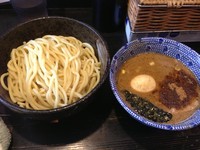 「つけ麺 中盛 味玉トッピング」@狼煙 〜NOROSHI〜の写真