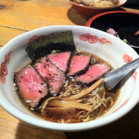 「飛騨牛中華そば 1200円」@中華そば 鍛冶橋の写真