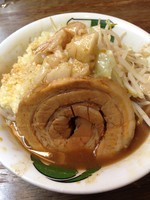 「雷そば(並 ニンニク アブラ) 680円」@雷 北松戸本店の写真