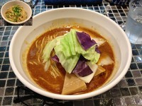 「海老リッチらーめん + 替玉（バジルなし）」@らーめん 五ノ神製作所の写真