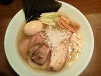 「特製鶏清湯ラーメン（替え玉）￥900円（＋100円）」@自家製麺 麺処 東行の写真