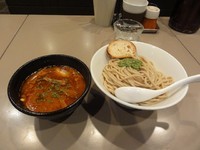 「海老トマトつけ麺 850円」@つけ麺 五ノ神製作所の写真