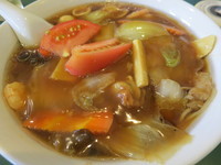 「広東麺8/31まで、1029円が500円」@百香亭 野田店の写真