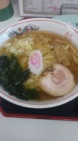 「Wスープの和風らーめん　しょうゆ　７５０円」@手打麺 永吉の写真