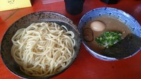 「二代目つけめん　あつもり　味玉」@二代目狼煙 本店 葉隠製麺の写真