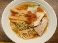 「冷やしらーめん（並盛１４０g）」@伝家 志木店の写真