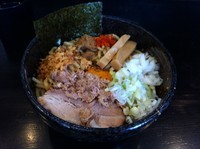 「まぜそば(大盛り)」@狼煙 〜NOROSHI〜の写真