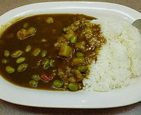 「辛口ヘルシーカレー　３００円」@からなべ屋 浜松町店の写真