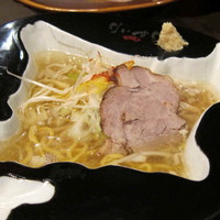 「渡り蟹の塩らーめん 800円」@蟹専門 けいすけ 北の章の写真