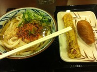 「冷やかけうどん」@丸亀製麺 天王洲アイル店の写真