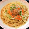夏とく冷やし麺（肉味噌チキンスープ＋麺400g 490円）