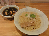 「鶏醤油つけ麺」@麺匠 四神伝の写真