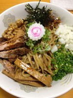 「チョキニボ￥850＋中盛￥100」@麺屋 猪貴 -CHOKI-の写真