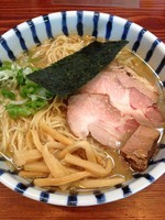「【限定】軍鶏脂拉麺(醤油)￥700＋大盛￥100」@良温(Ra-on)の写真