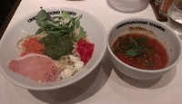 「冷やしイタリアンつけ麺」@UNDER GROUND RAMEN REMIXの写真
