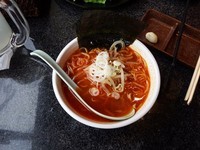 「ピリ辛ラーメン」@焼肉 どんどん 淵野辺店の写真