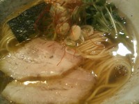 「しびそば （大盛）」@中華そば 鍾馗の写真