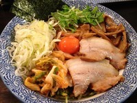 「油そば（キムラ君）」@つけ麺 雀 アメ村本店の写真