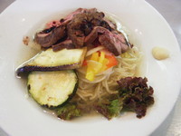 「【限定】ローストビーフの冷たい中華そば・並900円」@麒麟児の写真