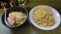 「小つけ麺（800円）ヤサイニンニク辛味噌」@ラーメン二郎 新宿小滝橋通り店の写真