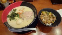 「西海（480円）＋トローリ味玉（100円）」@西海製麺所 聖蹟桜ヶ丘店の写真