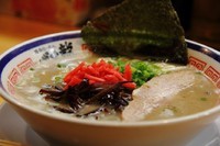 「らーめん+替え玉」@博多らーめん バリ龍の写真