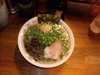 「味たま+ねぎラーメン　（８５０円）」@博多長浜らーめん いっきの写真